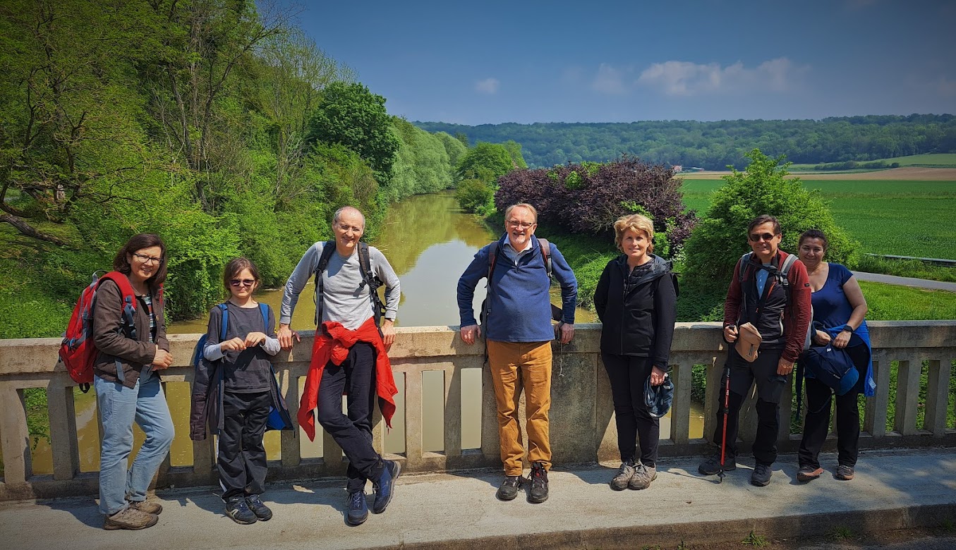 Rando Crecy la chapelle photo de groupe